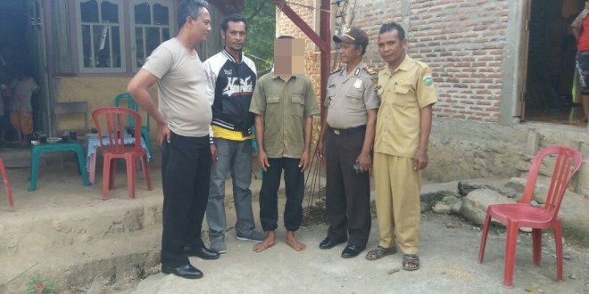 Aparat Polsek Sasitamean Ringkus Pelaku Pemerkosa Keponakan Kandung di Desa Ikan Tuanbeis-Io Kufeu