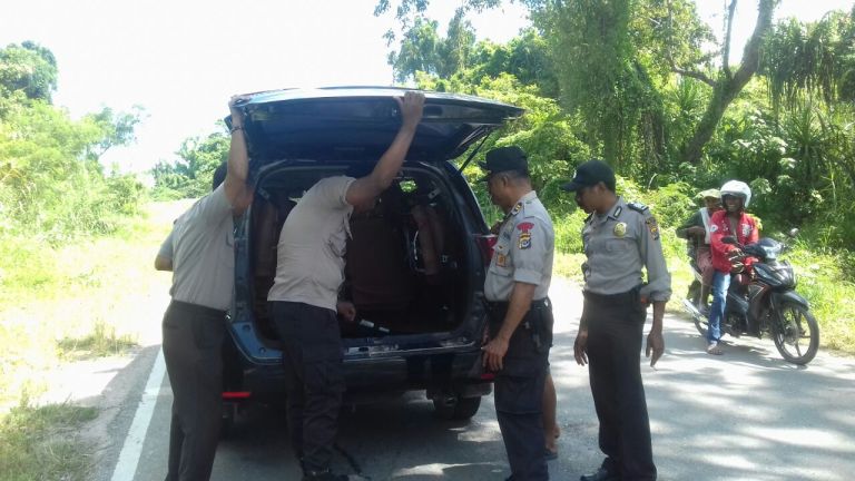 Aparat Polsek Wewiku gencar gelar razia