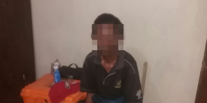 Ayah tiri setubuhi anak tirinya diamankan aparat polsek Tasifeto Barat Belu