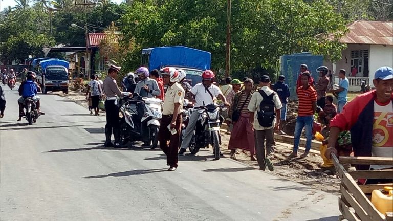 Tekan Pelanggaran Lalu Lintas, Sat Lantas Polres Belu Gelar K2YD Di Wilayah Tasifeto Barat