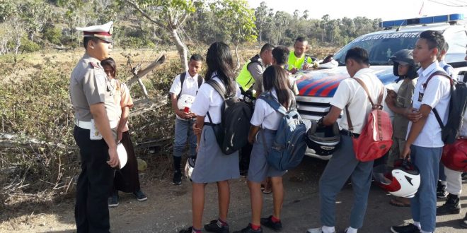 45 Barang Bukti berhasil di jaring Sat Lantas Polres Rote Ndao