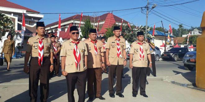 Momentum Peringatan Hari Pramuka ke 56, Kabupaten Sumba Barat Revitalisasi Gerakan Pramuka