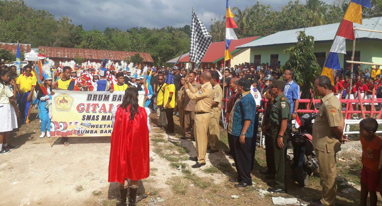 Polres Sumba Barat gelar pengamanan karnaval kabupaten Sumba Barat