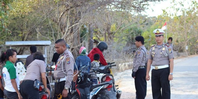 Tingkatkan ketertiban berlalu-lintas, Polres Rote Ndao lakukan razia kendaraan