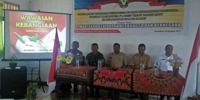 Kasat Binmas Polres Flotim Beri Penyuluhan Kepada Siswa SMA Negeri 1 Solor Barat