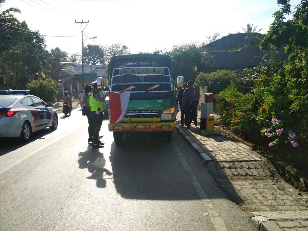 Minimalisir tindak kejahatan, Polres TTS gelar Razia