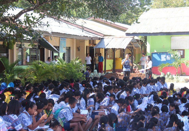 Duta Humas Polda NTT Sosialisasi Paham Radikal di Sekolah