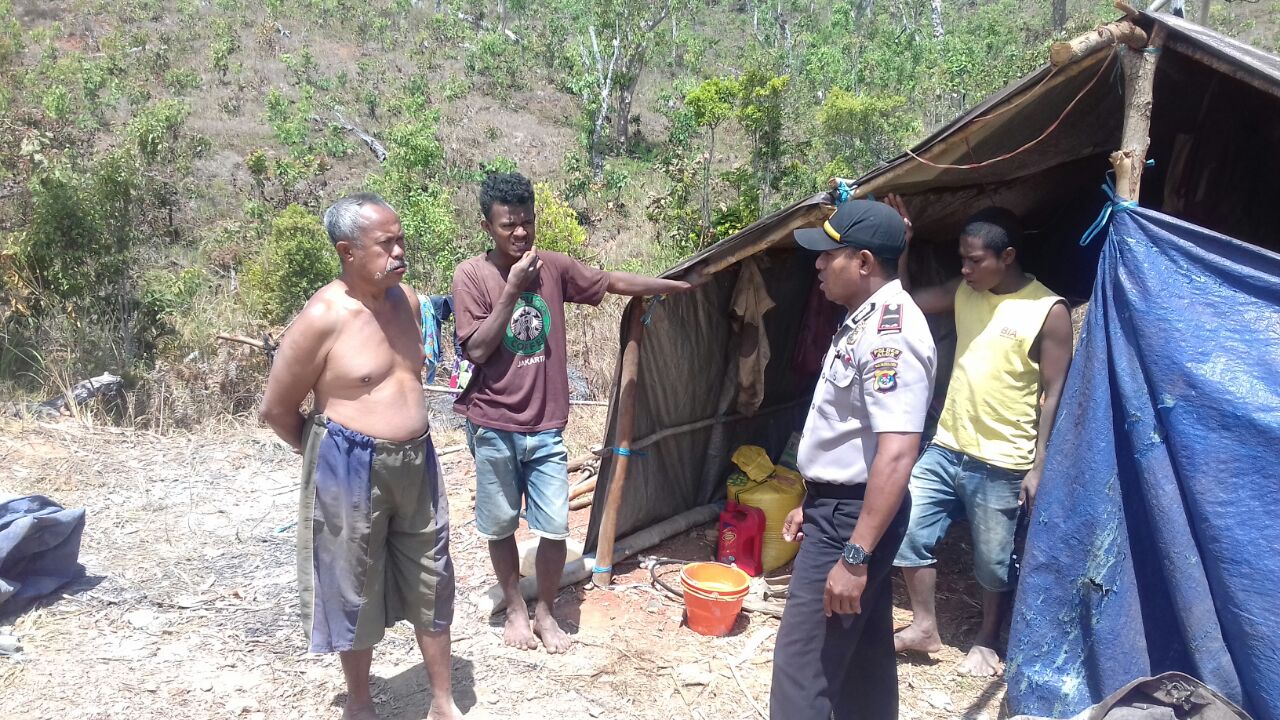 Cegah Kebakaran Hutan dan Lahan Kapolsek Alor tingkatkan Patroli