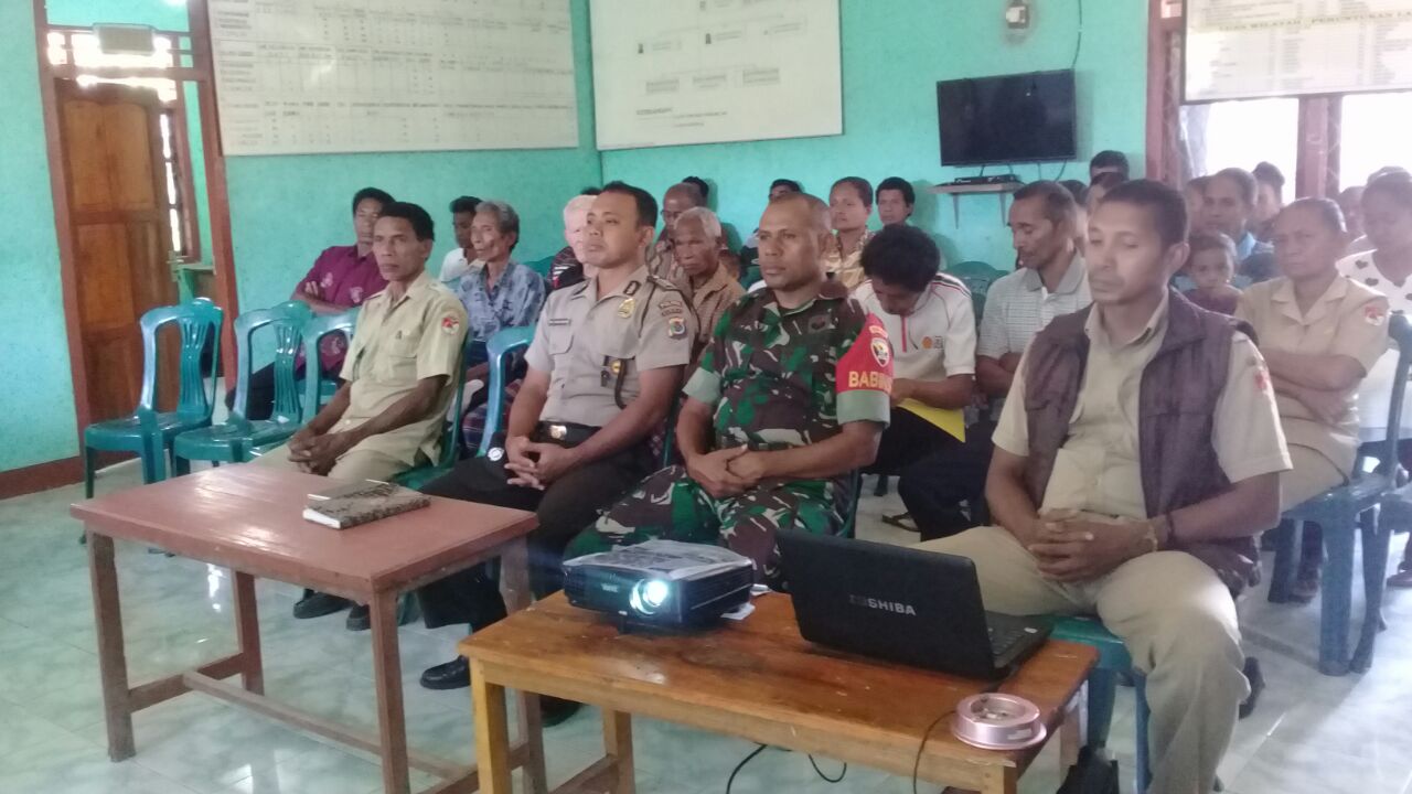 Polsek Kewapante Dukung Pembentukan Keluarga sadar hukum