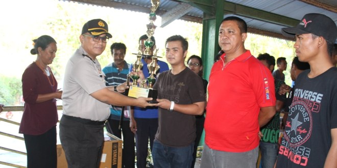 “Palapang Njara” Kapolres Cup 2017 resmi ditutup oleh Kapolres Sumba Timur