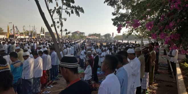 Polres Sumba Timur dan Seluruh jajaran amankan Ibadah Sholat Ied Hari raya Idul Adha 1438 H