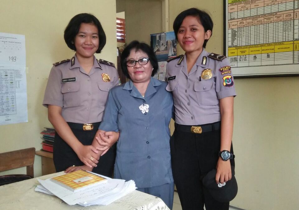 SMP Katholik Bunga Fatima Lela Sepakat Bekerja sama dengan Polsek Lela Polres Sikka