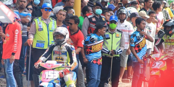 Aparat Polres Belu Amankan Even Herman Herry Atambua Open Road Race II