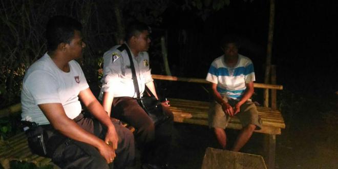 Pantau daerah rawan, Polsek kodi gelar patroli dan sampaikan himbauan