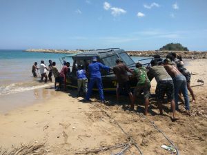 Kapal Pol Air Polres Rote Ndao Siap jaga Wilayah Perairan Kabupaten Rote Ndao