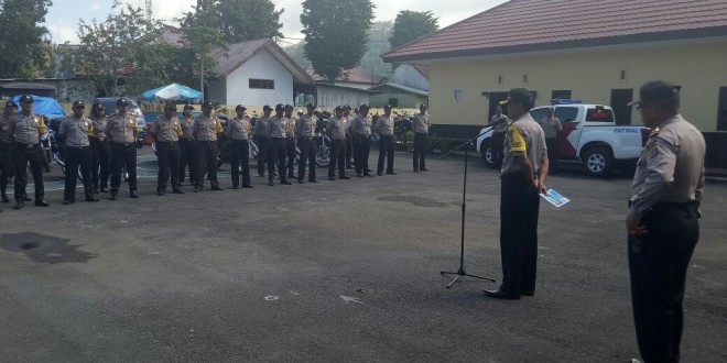 Apel Bhabinkamtibmas, Wakapolres Ngada : ” Pahami Betul Tugas Pokok Polri “