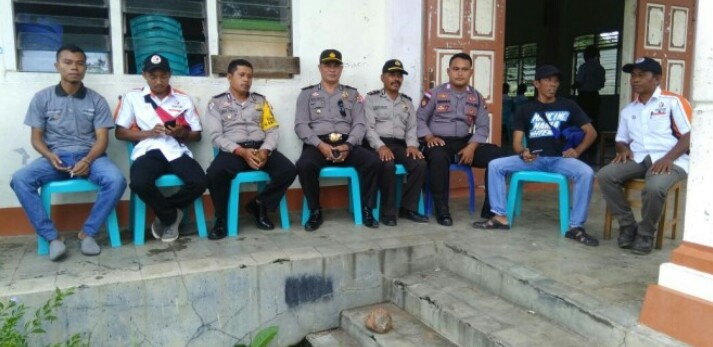 Polsek Lembor Amankan Tatap Muka Cagub dan Cawagub NTT Paket Harmoni