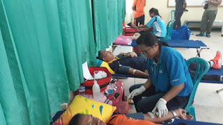 Bakti Sosial Donor Darah Polres Sikka