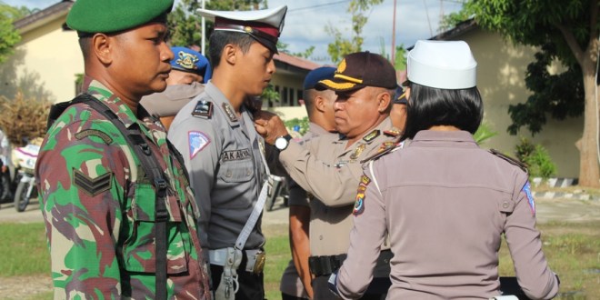 Apel Gelar Pasukan di Polres Sumba Timur, Tandai Dimulainya Operasi Keselamatan 2018