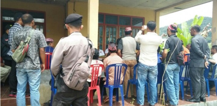 Polres Manggarai Barat Kawal Kampanye Calon Gubernur dan Wakil Gubernur NTT Paket Viktory-Joss