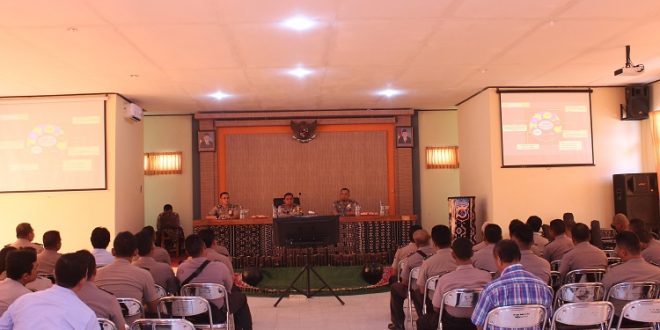 Meningkatkan kinerja Kepolisian dan pelayanan kepada anggota, Polres Rote Ndao terima Supervisi dari Biro SDM Polda NTT