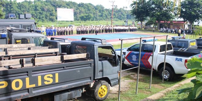 Upacara Gelar Pasukan Dalam Rangka Operasi Keselamatan Turangga 2018