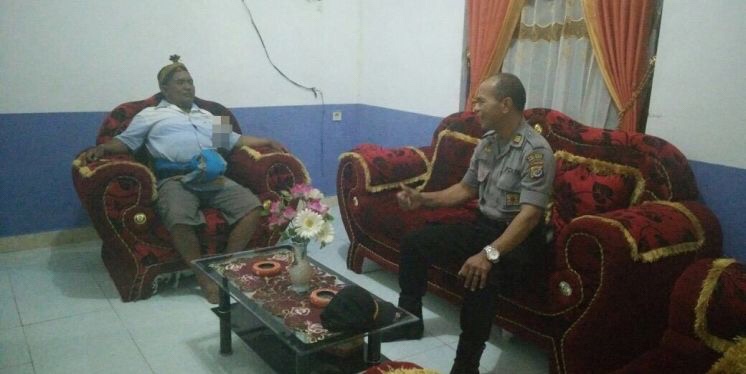 Kapolsek Wewena Timur Sambangi Tokoh Masyarakat Demi Ciptakan Situasi Aman dan Damai