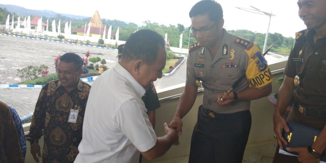 Kapolres Sumba Barat Hadir Dalam Kegiatan Rapat Koordinasi