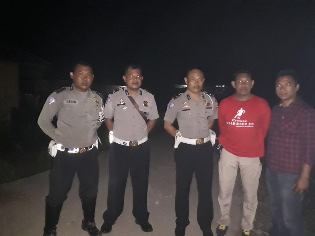 Pengamanan Kampanye Tatap Muka Paslon Bupati Paket Merpati di Kampung Perang