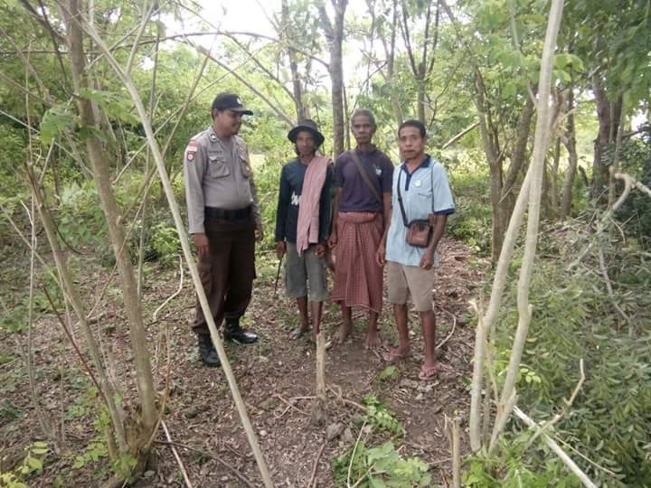 Bhabinkamtibmas Tesa Polres Belu Ajak Warga di Dua Dusun ini Sukseskan Pilgub NTT 2018