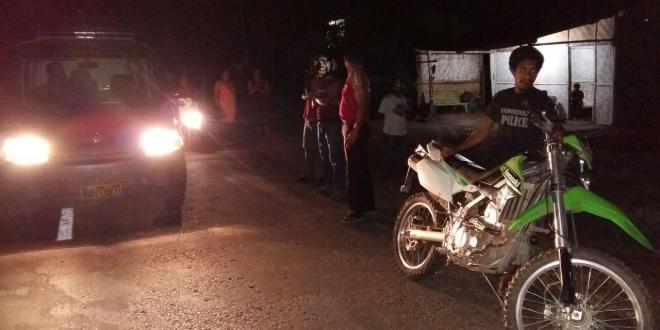 Tim Gabungan Memantau Situasi Kamtibmas Dengan Gelar Patroli Malam