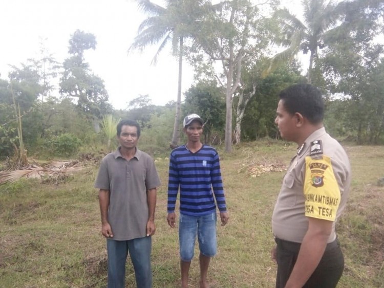 Jelang Pilkada, Bhabinkamtibmas Himbau Warga untuk Tetap Tenang