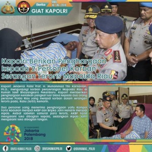 Ipda Auzar Polisi yang Rajin Beribadah Gugur Ditabrak Teroris