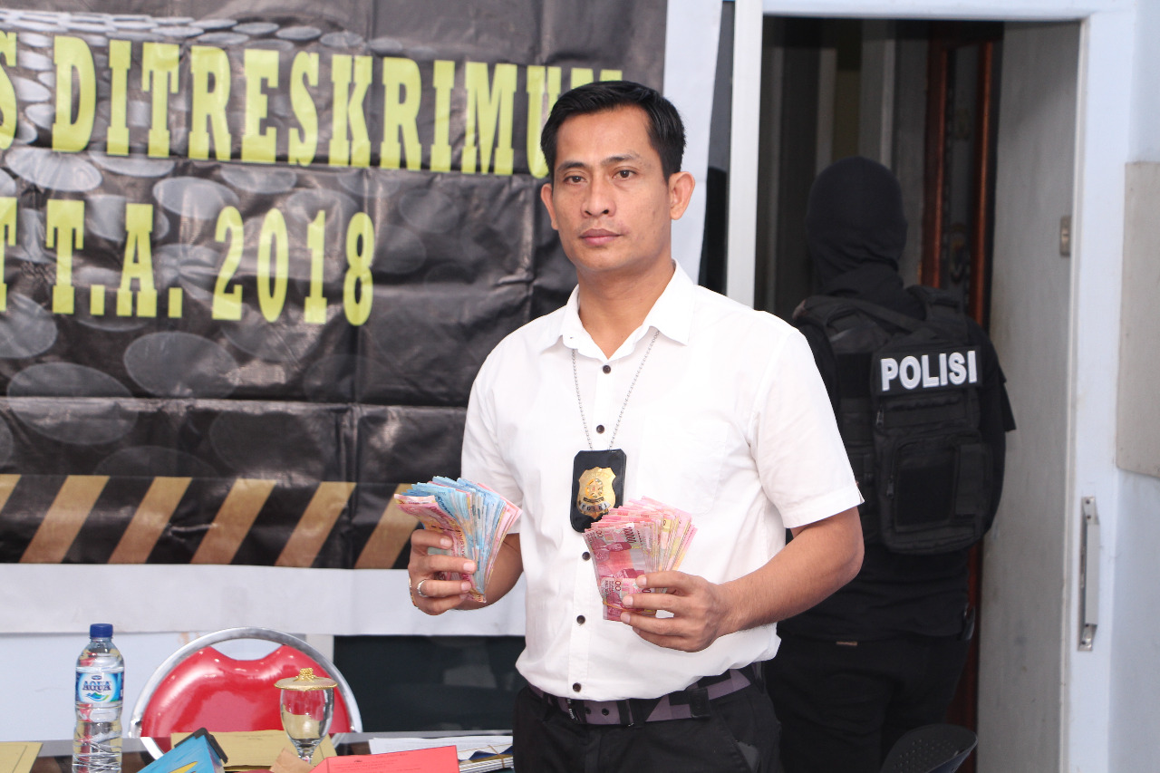 Timsus Anti Judi Subdit III Jatanras  Ditreskrimum Polda NTT berhasil Ungkap Kasus Judi beromset Ratusan Juta rupiah Perhari