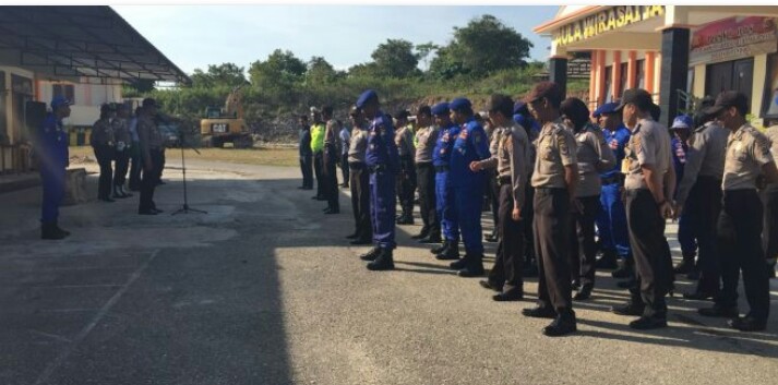 Apel Siaga I May Day di Polres Rote Ndao