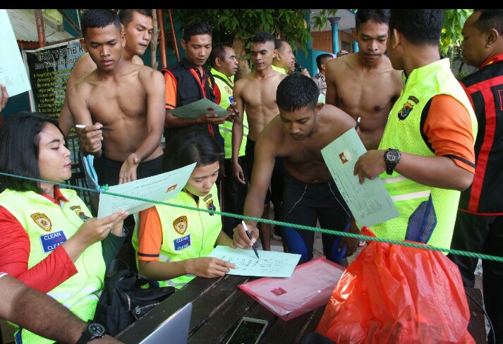 Tes Renang Casis di Kolam Renang Wirasakti Kota Kupang