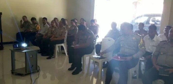 Kapolres Pimpin Anev Situasi Kamtibmas di Wilkum Polres Sumba Barat