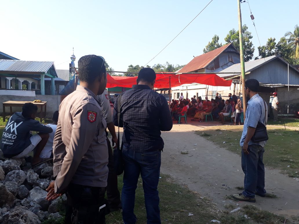 Personil Polsek Sambi Rampas amankan Kampanye Paket Nera