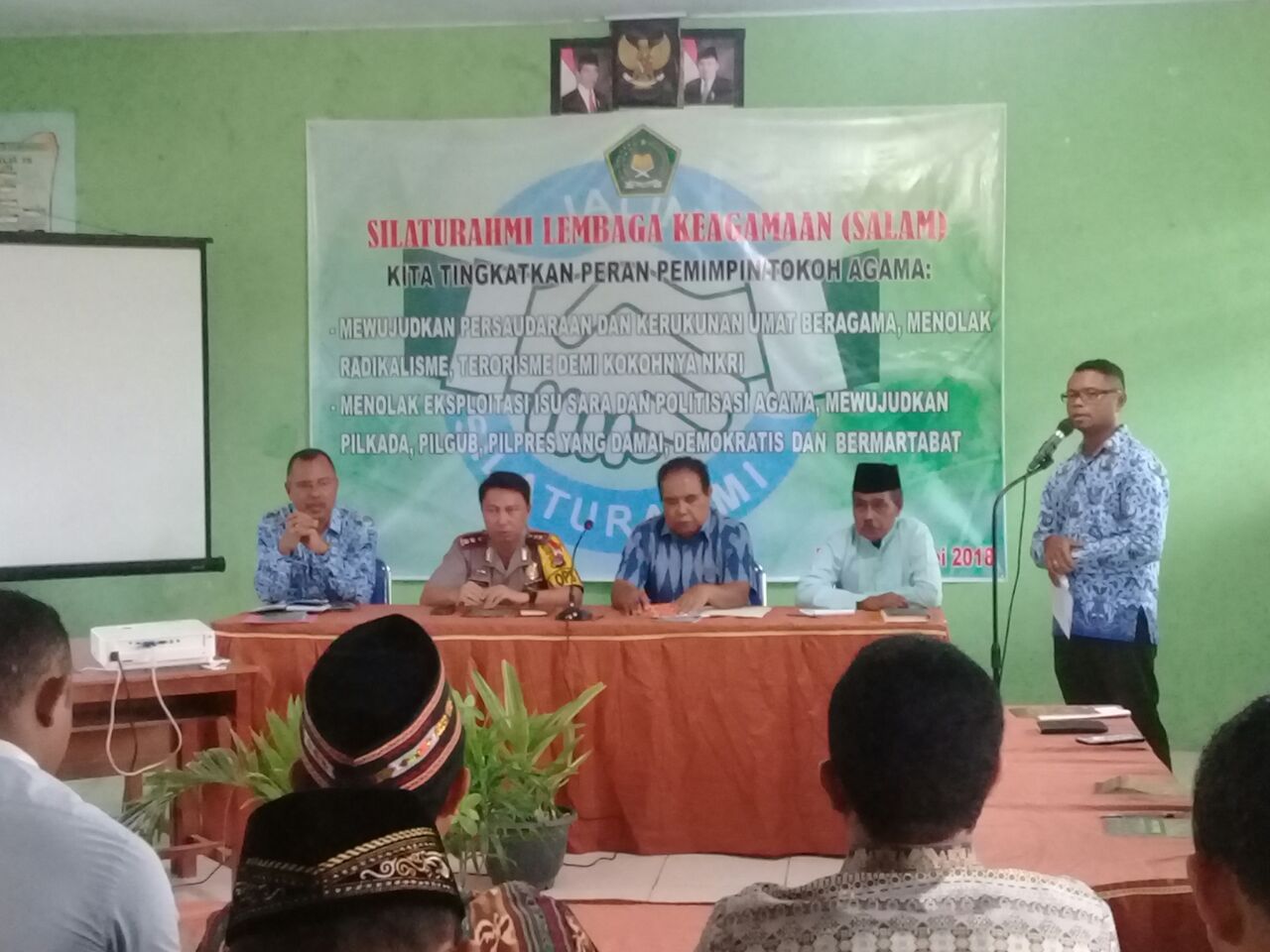 Kapolres Manggarai mengikuti kegiatan Silaturahmi Lembaga Keagamaan