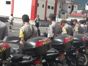 Apel Konsulidadi Personil Bhabinkamtibmas Polres Manggarai