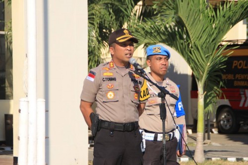 Antisipasi kerawanan saat masa tenang Pemilu, Kapolres Belu beri penekanan ini kepada seluruh anggota