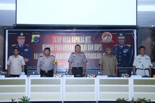 Kapolda NTT : Semangat Purnawirawan Polri, yaitu sekali Bhayangkara tetap Bhayangkara