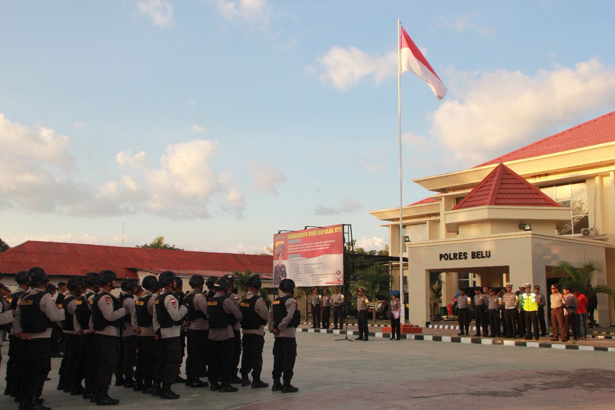 Pawai Malam Takbiran, Kapolres Belu Pesan Anggota Perhatikan Keselamatan Diri dan Masyarakat