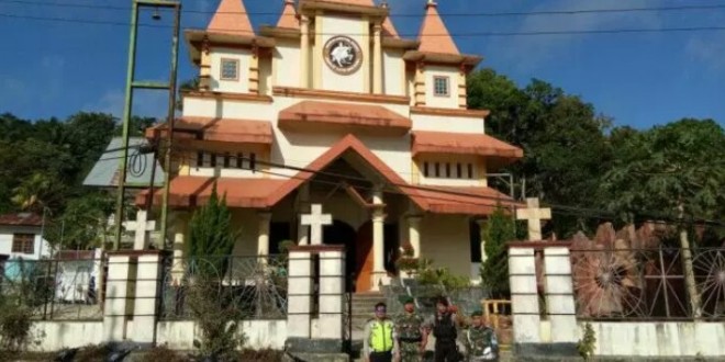 Polres Sumba Barat Perketat Pengamanan Ibadah di Gereja