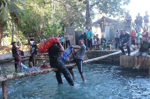 Meriahkan HUT Bhayangkara ke 72, Polres Rote Ndao gelar turnamen “Pukul Bantal”