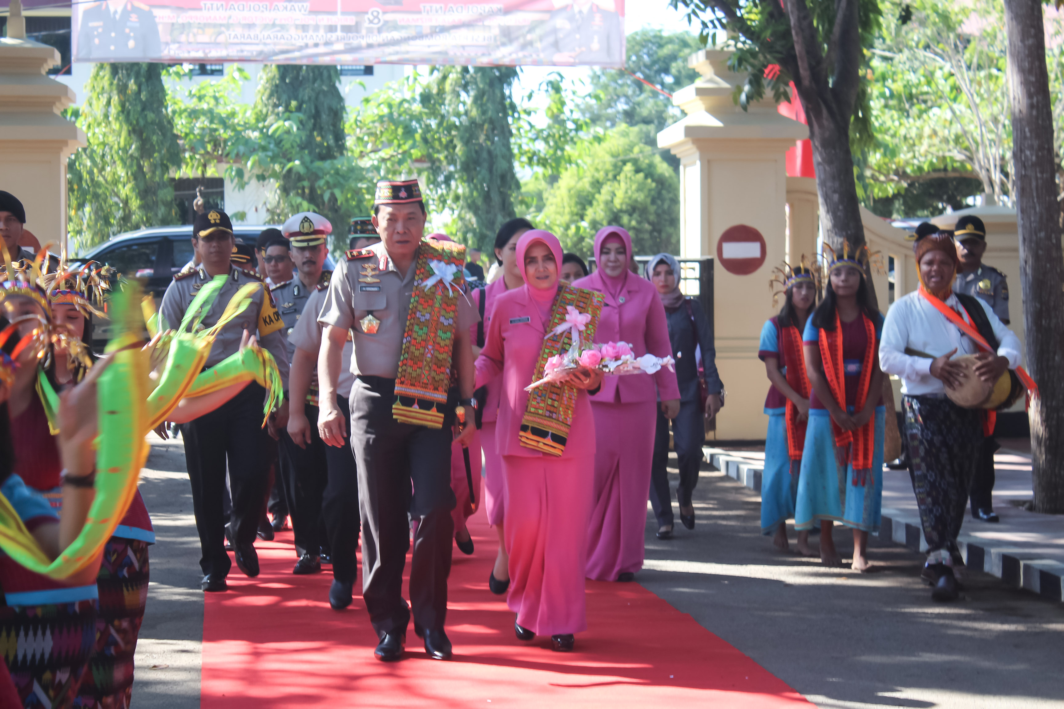 Kunjungan Kerja Kapolda NTT ke Polres Mabar