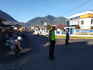 Giat Strong Point Sat Lantas Polres Manggarai