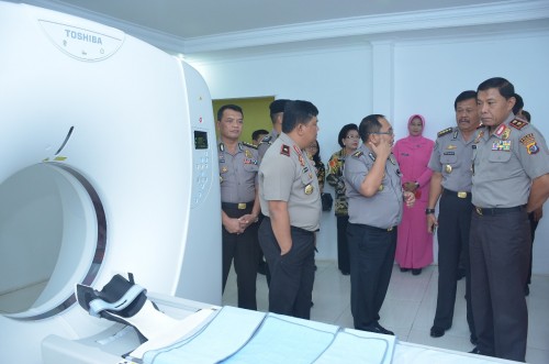 Kapolda NTT Resmikan ruangan VVIP Brocoscopy, dan CT Scan