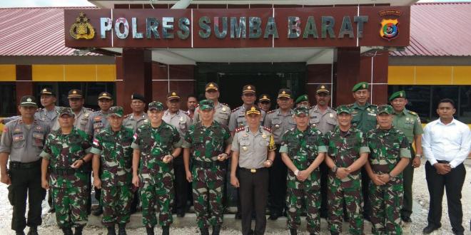 Selamat Datang Pangdam IX Udayana di Polres Sumba Barat