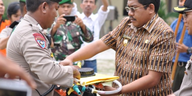 Wakil Bupati Sumba Timur Aperisiasi Kegiatan Apel Siaga Pencegahan Kebakaran Hutan dan Lahan Karena Mengingatkan Untuk Selalu Menjaga Lingkungan